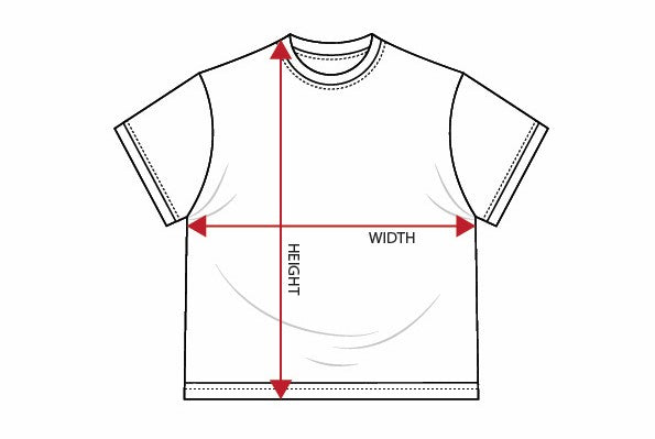 Size measurement diagram